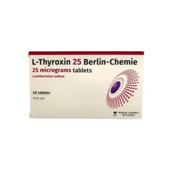 L - Тироксин 25 мкг х 50 таблетки Berlin-Chemie