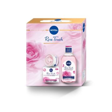 Nivea Rose Touch Set Комплект за жени