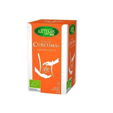 Curcuma+ Био Чай с куркума 30 гр х 20 филтърни пакетчета Artemis Bio