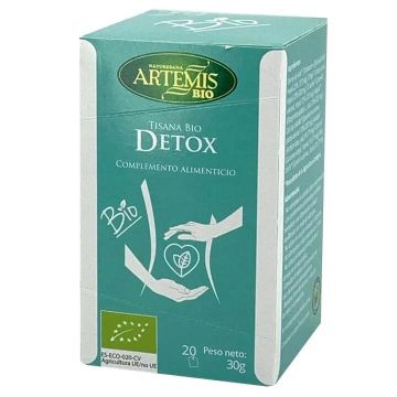 Detox Чай Детокс Био 30 гр х 20 филтърни пакетчета Artemis Bio