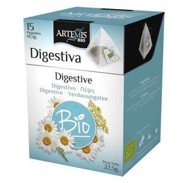 Digestiva Чай за добро храносмилане Био 22.5 гр х 15 филтърни пакетчета Artemis Bio