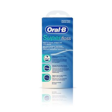 Oral-B Super Floss Конец за зъби х 50