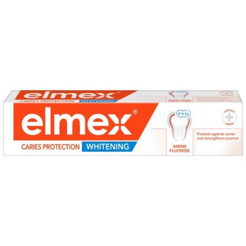 Elmex Caries Protection Whitening Избелваща паста за зъби против кариес 75 мл