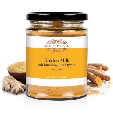 Golden Milk mit Kurkuma und Ingwer Куркума и джинджифил на прах 120 гр Barbel Drexel 