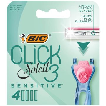 BIC Click Soleil 3 Sensitive Резервни ножчета х 4 бр
