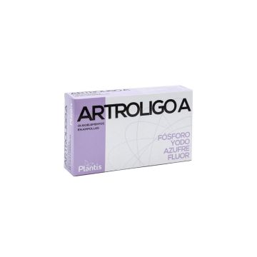 Artroligoa Fosforo, Yodo, Azufre, Fluor Фосфор, йод, сяра, флуор 20 ампули за пиене Plantis