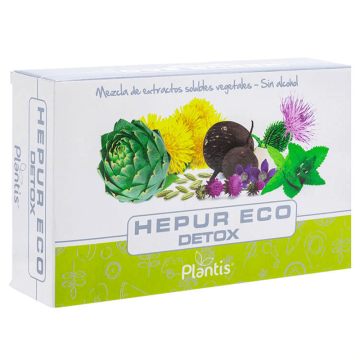 Hepur Eco Detox Еко детокс билков микс за детоксикация 20 ампули Plantis