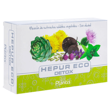 Hepur Eco Detox Еко детокс билков микс за детоксикация х 20 ампули Plantis