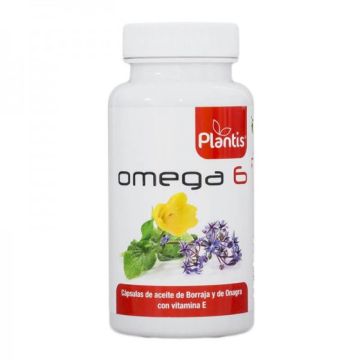 Omega 6 Масло от пореч, вечерна иглика и витамин Е х 100 софтгел капсули Plantis 