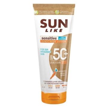Sun Like Слънцезащитен еко лосион за чувствителна кожа SPF50+ 200 мл