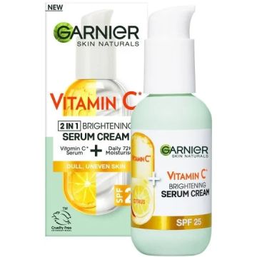 Garnier Skin Active Озаряващ серум-крем SPF25 50 мл