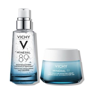 Vichy Mineral 89 Протокол за интензивно хидратирана и по-силна кожа 