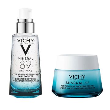 Vichy Mineral 89 рутина за хидратация и пълнота на кожата