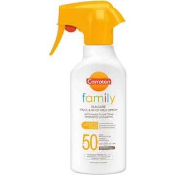 Carroten Family Слънцезащитно мляко-спрей SPF50 270 мл