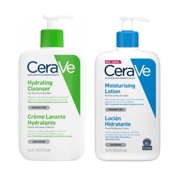CeraVe Ежедневен протокол за суха кожа на тялото