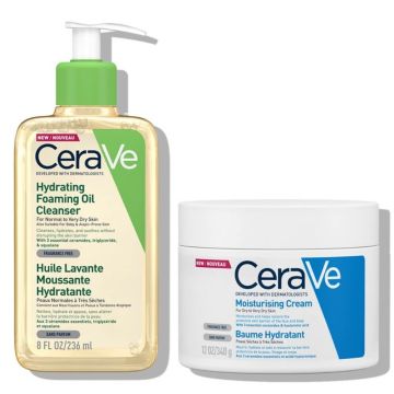 CeraVe Daily Ежедневна грижа за много суха кожа на тялото, склонна към атопия Комплект