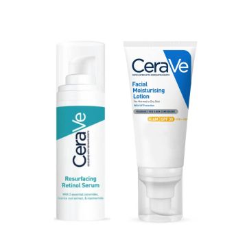 CeraVe Протокол за грижа за лицето с ретинол за равномерен вид на кожата 