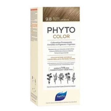 Phyto Phytocolor Безамонячна боя за коса 9.8 Светло бежово русо
