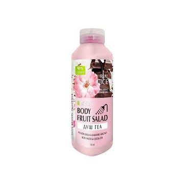 Agiva Fruit Salad Натурален душ гел за тяло с розова вода и какао 330 мл