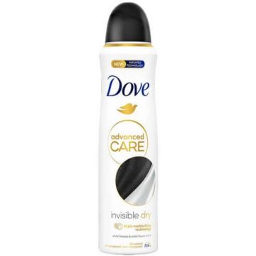 Dove Advanced Care Invisible Dry Дезодорант спрей против изпотяване за жени 150 мл