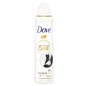 Dove Advanced Care Invisible Dry Дезодорант спрей против изпотяване за жени 150 мл