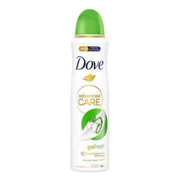 Dove Advanced Care Go Fresh Cucumber & Green Tea Дезодорант спрей против изпотяване за жени 150 мл