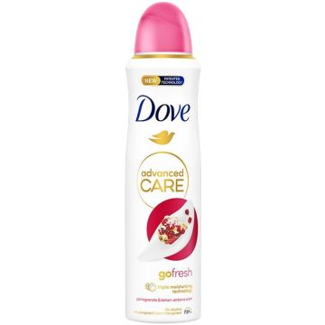 Dove Advanced Care Go Fresh Pomegranate & Lemon Verbena Дезодорант спрей против изпотяване за жени 150 мл