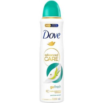 Dove Advanced Care Go Fresh Pear & Aloe Vera Дезодорант спрей против изпотяване за жени 150 мл