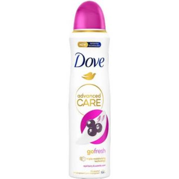 Dove Advanced Care Acai Berry & Waterlily Дезодорант спрей против изпотяване за жени 150 мл