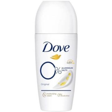 Dove Advanced Care Original 0% Дезодорант рол он против изпотяване за жени 50 мл