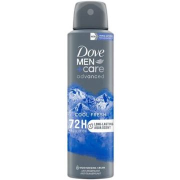 Dove Men+Care Advanced Cool Fresh Дезодорант спрей против изпотяване за мъже 150 мл