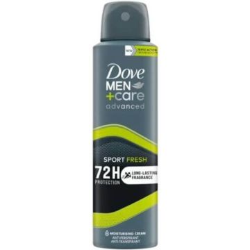 Dove Men+Care Advanced Sport Fresh Дезодорант спрей против изпотяване за мъже 150 мл