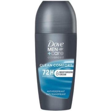 Dove Men+Care Advanced Clean Comfort Дезодорант рол он против изпотяване за мъже 50 мл