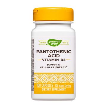Nature's Way Пантотенова киселина Витамин B5 х100 капсули