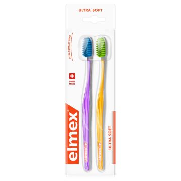 Elmex Ultra Soft Четка за зъби x2бр