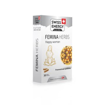 Swiss Energy Happy Woman Фемина Herbs х 30 капсули