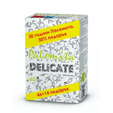 Palomita Дамски ежедневни превръзки Delicate памук 60 бр