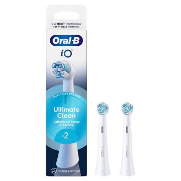 Oral - B iO Ultimate Clean White Накрайник за електрическа четка х 2 бр