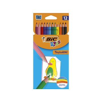 BIC Цветни Моливи Tropicolors 12 Цвята