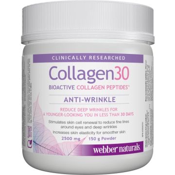 Webber Naturals Collagen30 Bioactive Collagen Peptides 2500 мг 150 гр