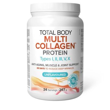 Natural Factors Total Body Multi Collagen Mулти колаген - говежди, рибешки и пилешки 267 гр
