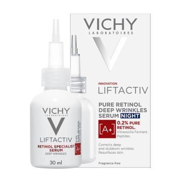 Vichy Liftactiv Retinol A+ Specialist Серум против дълбоки бръчки с ретинол 30 мл