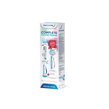 Sensodyne Complete Protection паста за зъби 75 мл + Sensodyne Complete Protection Soft четка за зъби Комплект