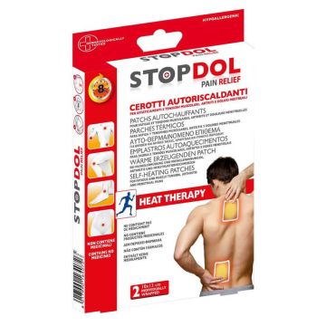StopDol Загряващи болкоуспокояващи пластири за артритни, ставни и мускулни болки х 2 броя