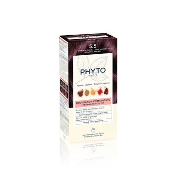 Phyto Phytocolor Безамонячна боя за коса 5.5 Светло Махаганово Кестеняв
