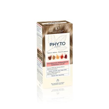Phyto Phytocolor Безамонячна боя за коса 8.1 Светло Пепелно Русо