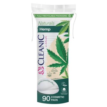 Cleanic Naturals Hemp Козметични памучни тампони х 90 бр