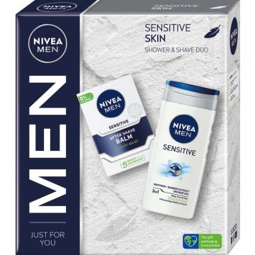 Nivea Sensitive Skin Подаръчен комплект за мъже