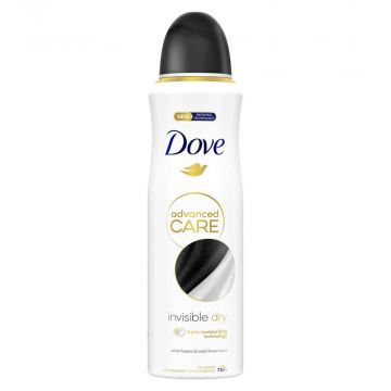 Dove Advanced Care Invisible Dry Дезодорант спрей против изпотяване за жени 200 мл