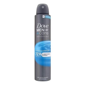 Dove Men+Care Advanced Clean Comfort Дезодорант спрей против изпотяване за мъже 200 мл